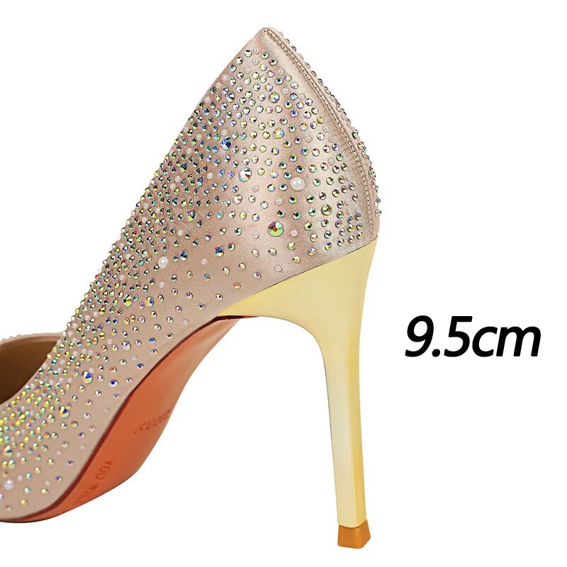 Scarpin Salto Alto Fino