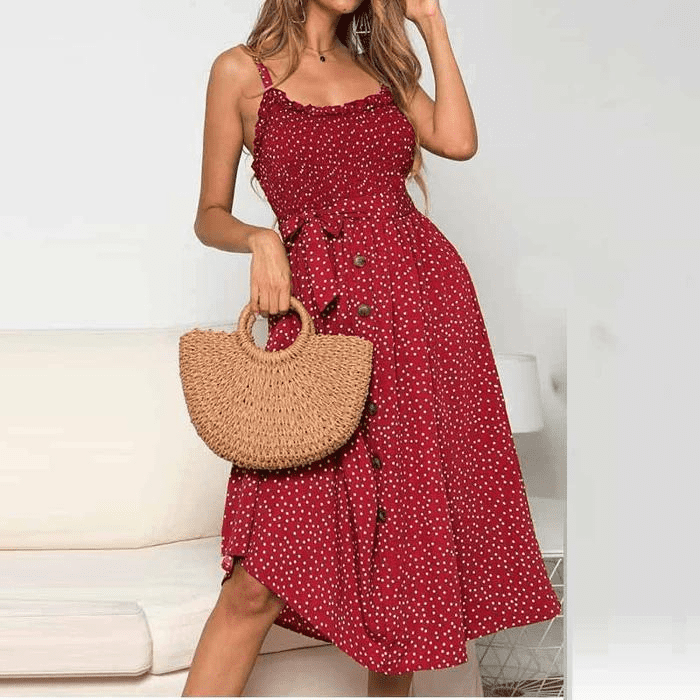 Vestido Feminino Vermelho