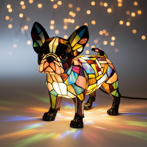 Luminária Elegância Boston Terrier