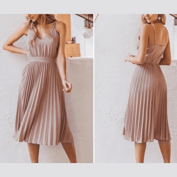 Vestido Feminino Rosa