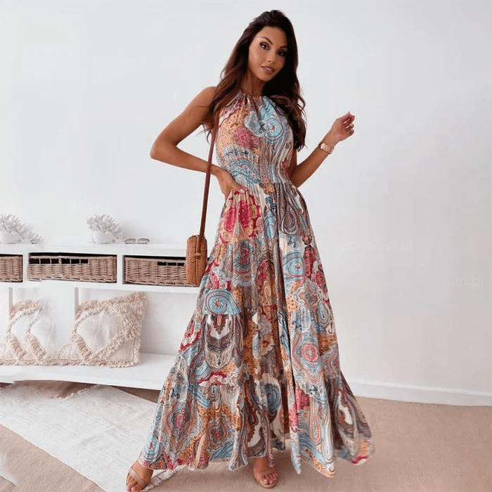 Vestido Feminino Florido