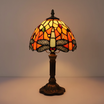 Luminária de Mesa LED Vitral Decorativa