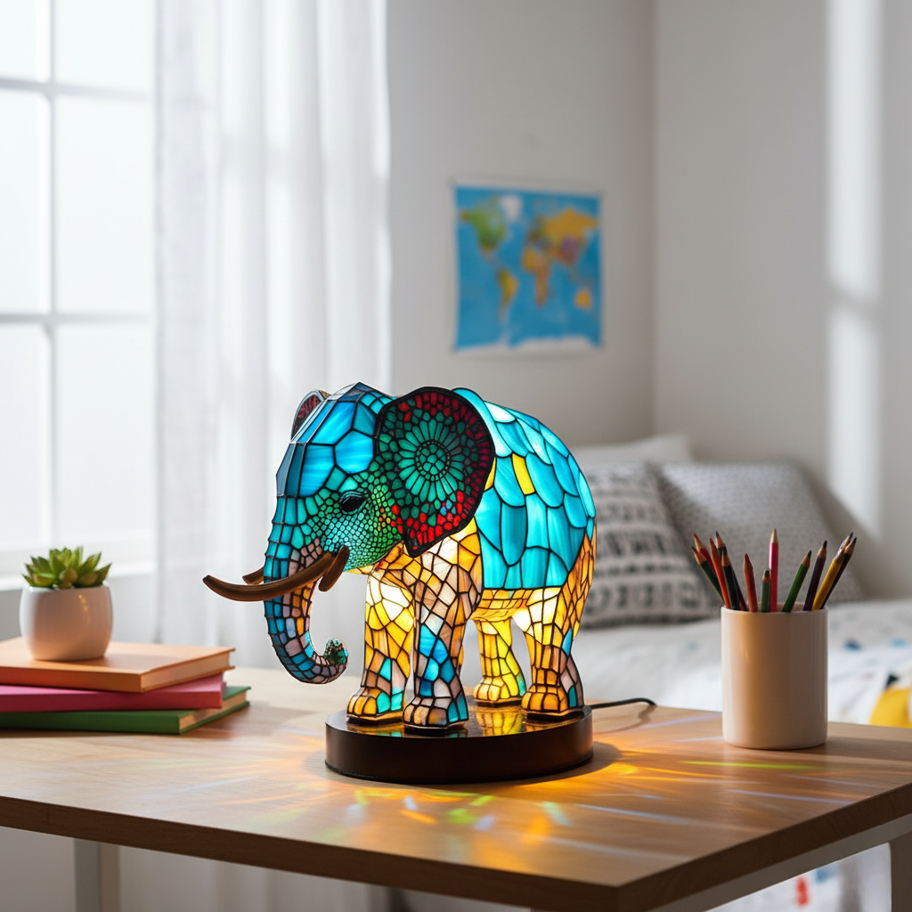 Noa – Luminária Elefante Deslumbrante