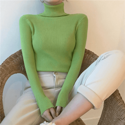 Suéter Tricô feminino Verde
