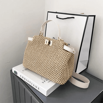 Bolsa Imitação Palha