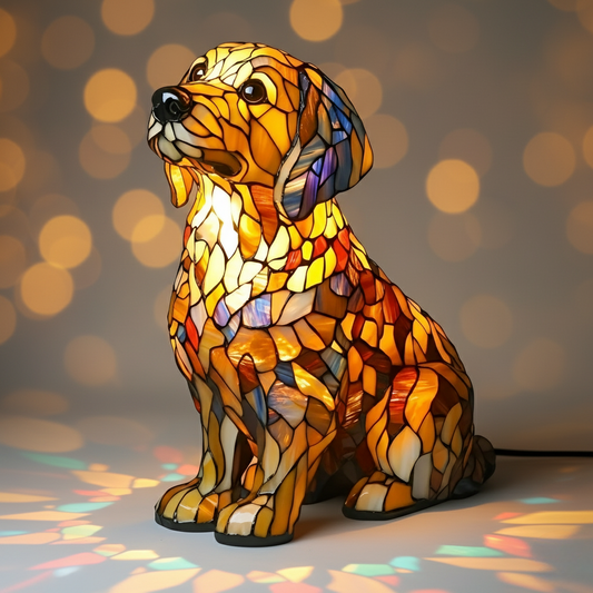 Lily, uma Escultura Espiritual de Golden Retriever