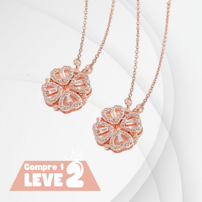 Colar Trevo de Coração [COMPRE 1, LEVE 2]