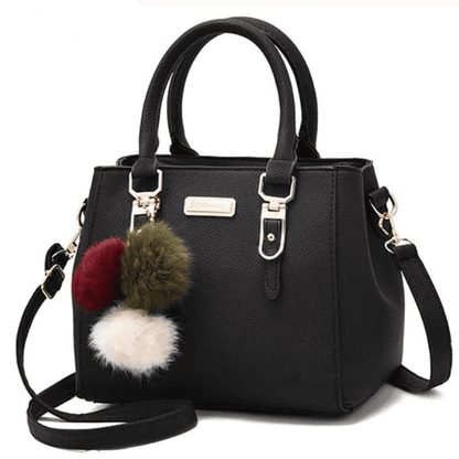 Bolsa de Couro Preta
