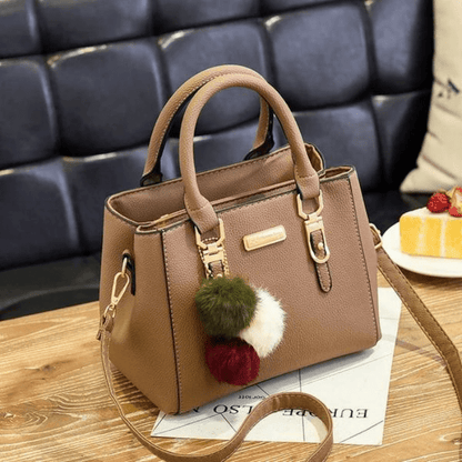 Bolsa de Couro Bege