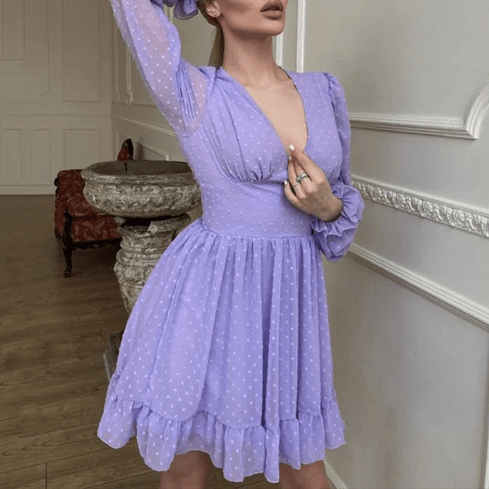 Vestido Feminino Roxo