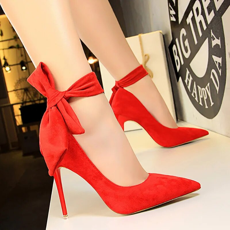 Scarpin Salto Alto Fino