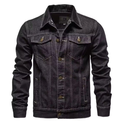 Jaqueta Masculina Jeans Vintage