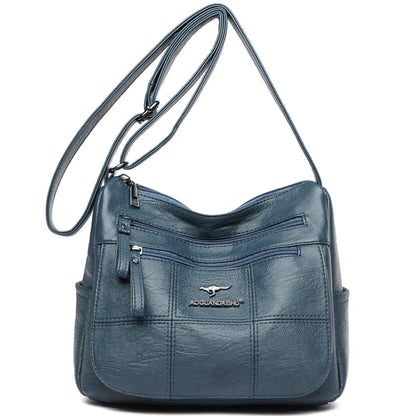Bolsa de Couro Azul