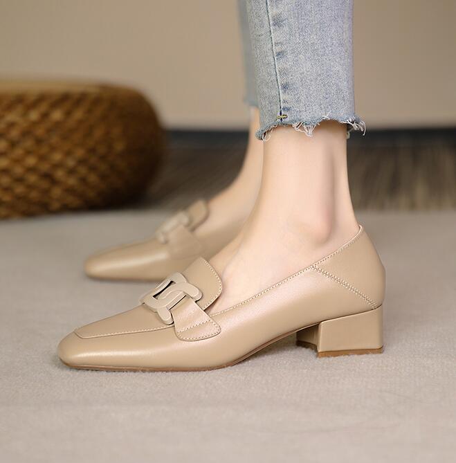 Mocassim feminino Bege