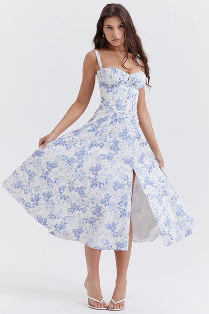 Vestido Feminino Longo Florido