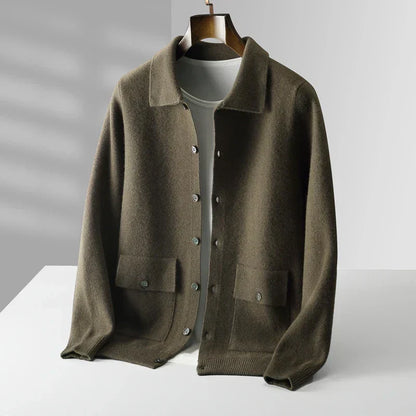 Cardigan Masculino Clássico Premium