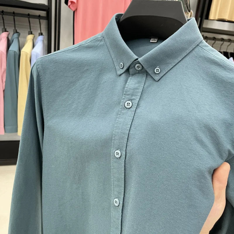 Camisa Algodão Manga Longa